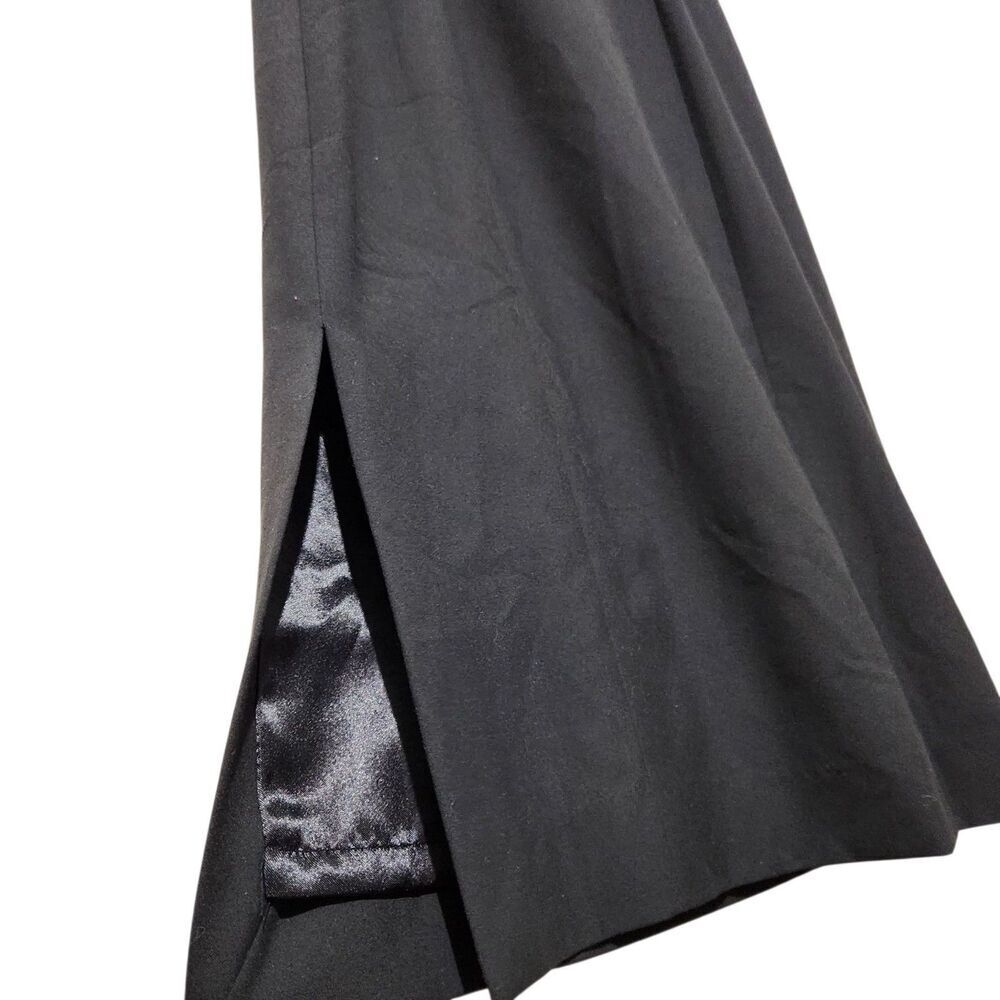 Isaac Mizrahi Sheath Dress Size 10 Black Sleeveless Lined Side Zip - Picture 9 of 13